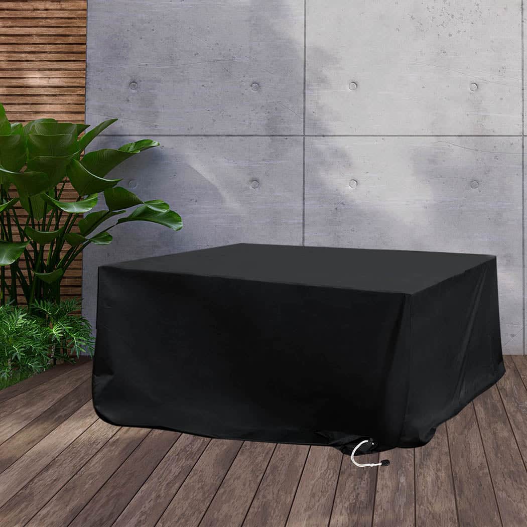 Compact Outdoor Furniture Cover Garden Black 10cm Extension  Premium