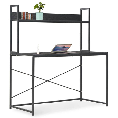 Computer Desk--Black