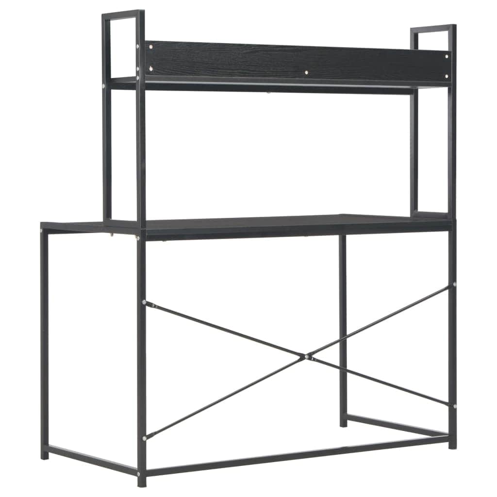 Computer Desk--Black