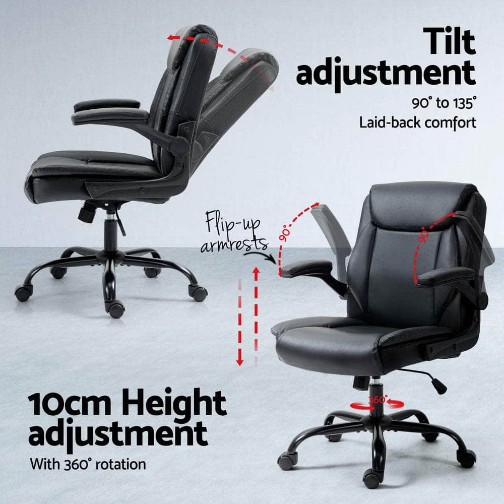 Computer Desk Executive Office Chairs Sets Black