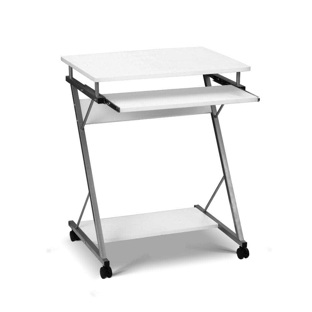 Computer Desk Keyboard Tray Shelf White 60Cm