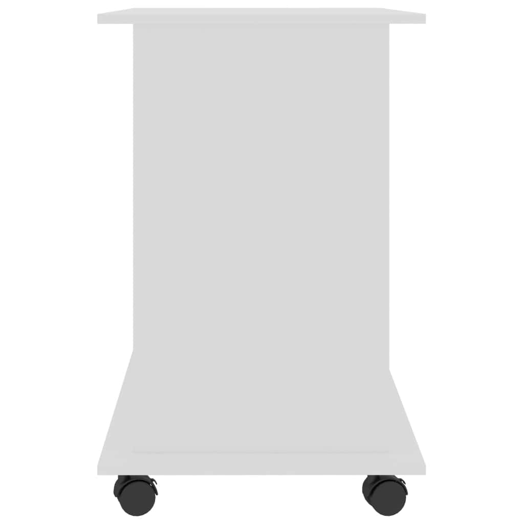Computer Desk White Chipboard