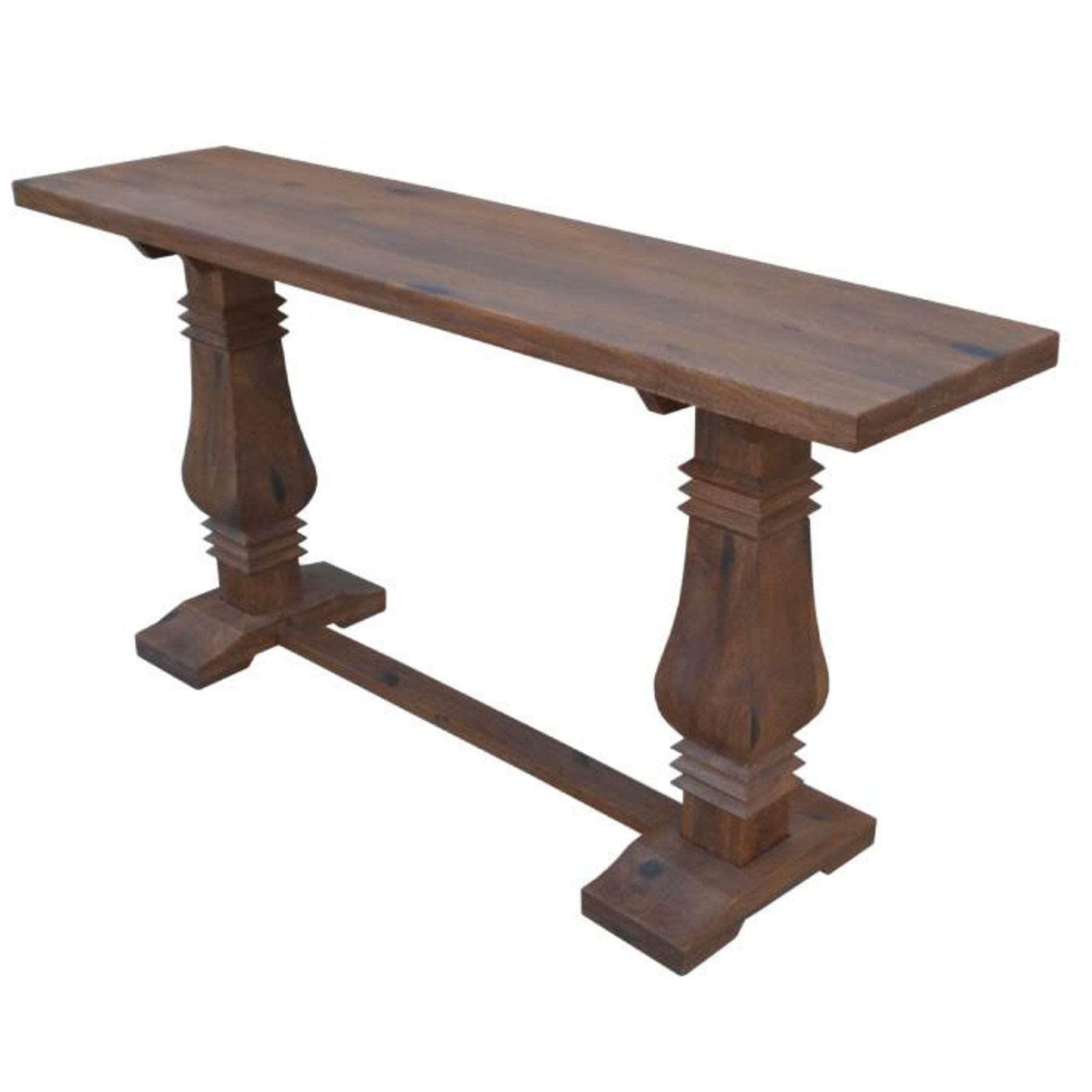 Console Hall Entrance Table 160Cm Pedestal Timber French Provincial