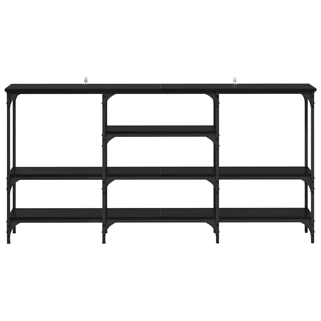 Console Table Black oak Engineered wood - High Quality