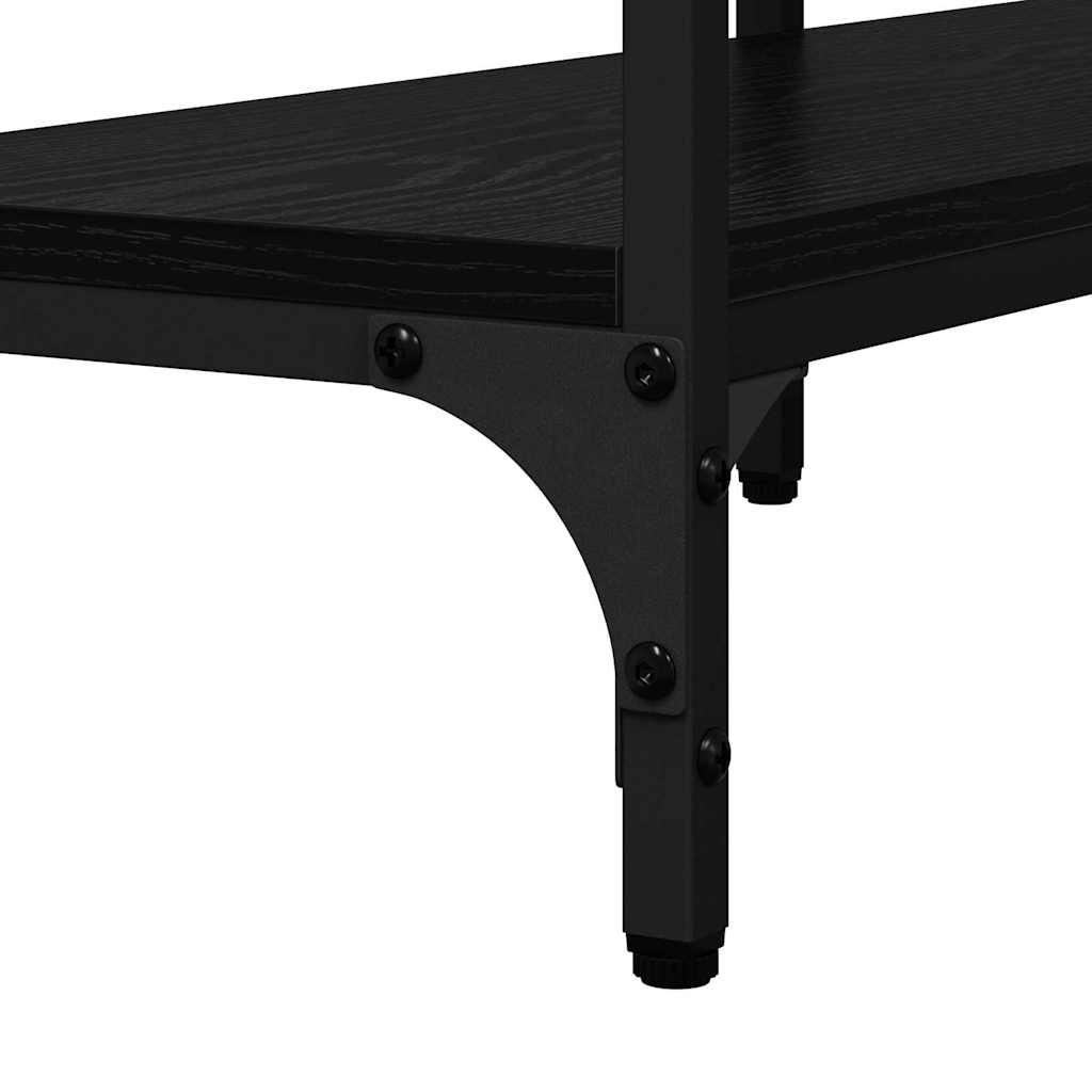Console Table Black oak Engineered wood - High Quality