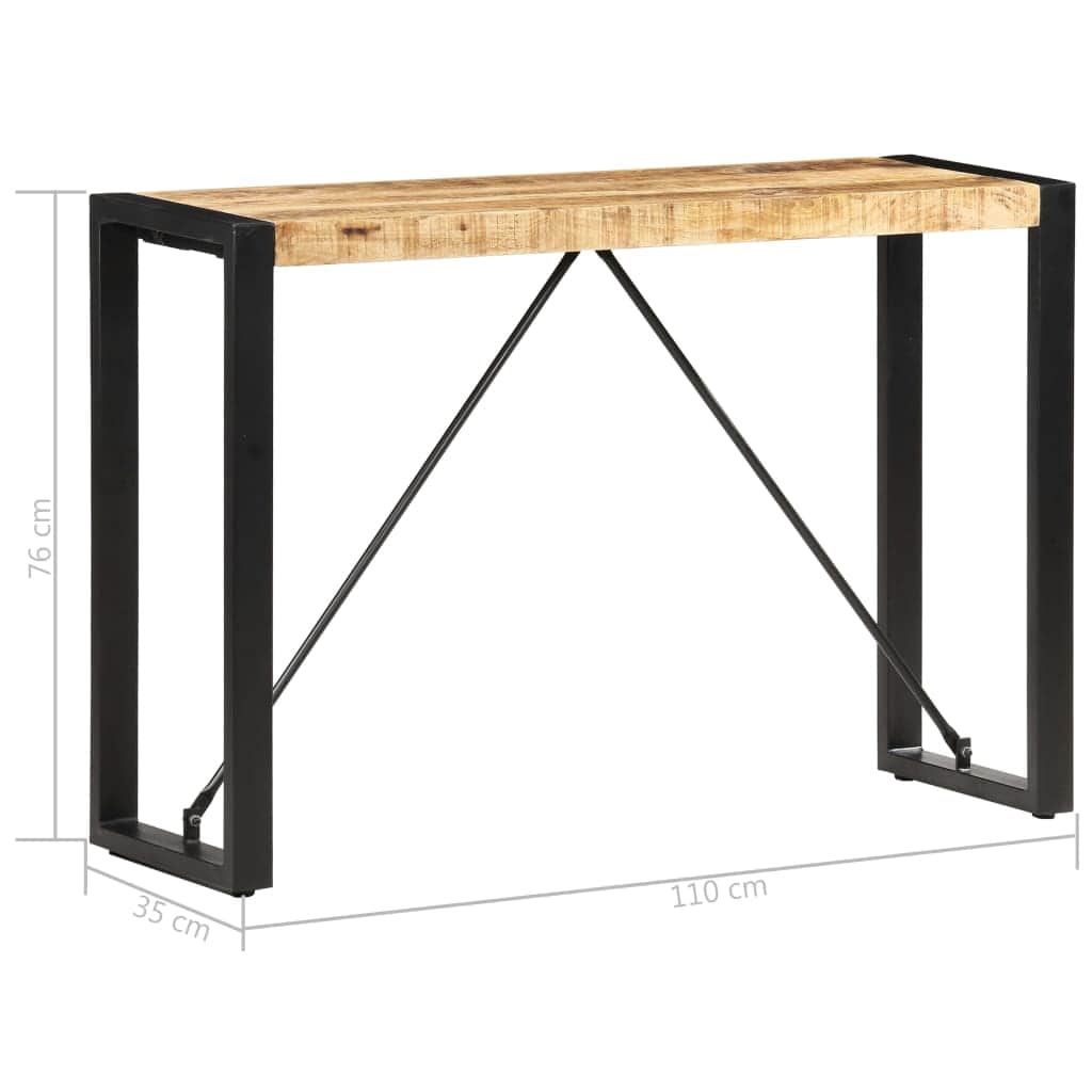 Console Table Solid Mango Wood