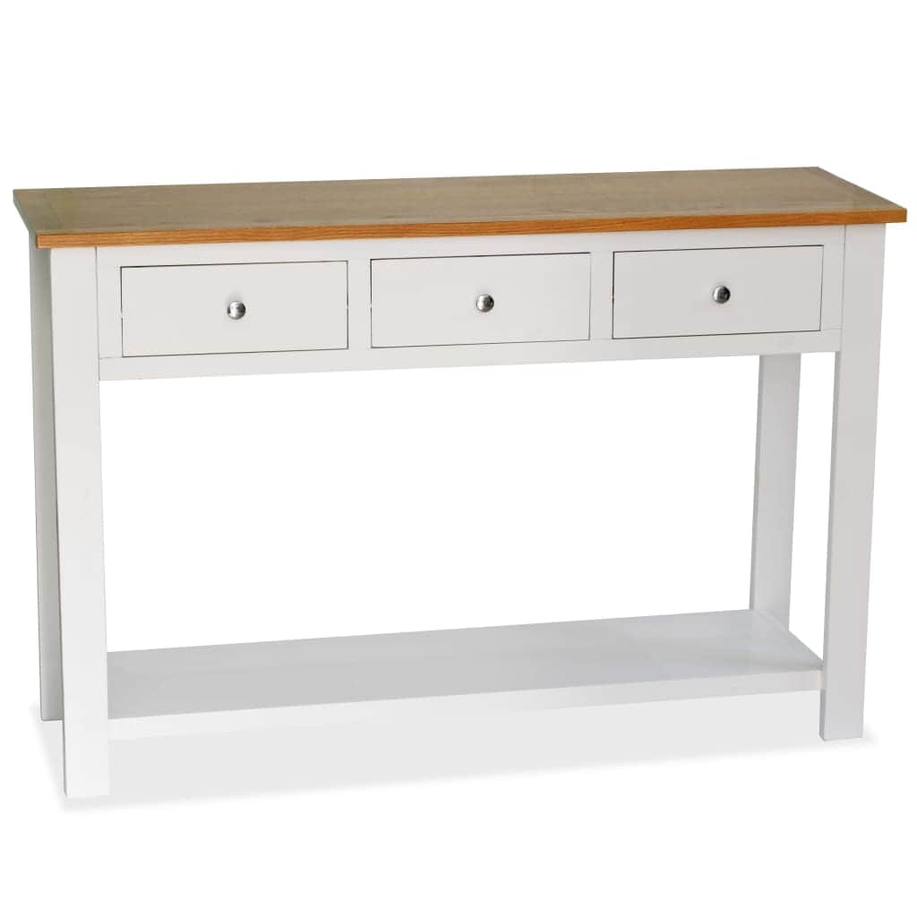 Console Table  Solid Oak Wood