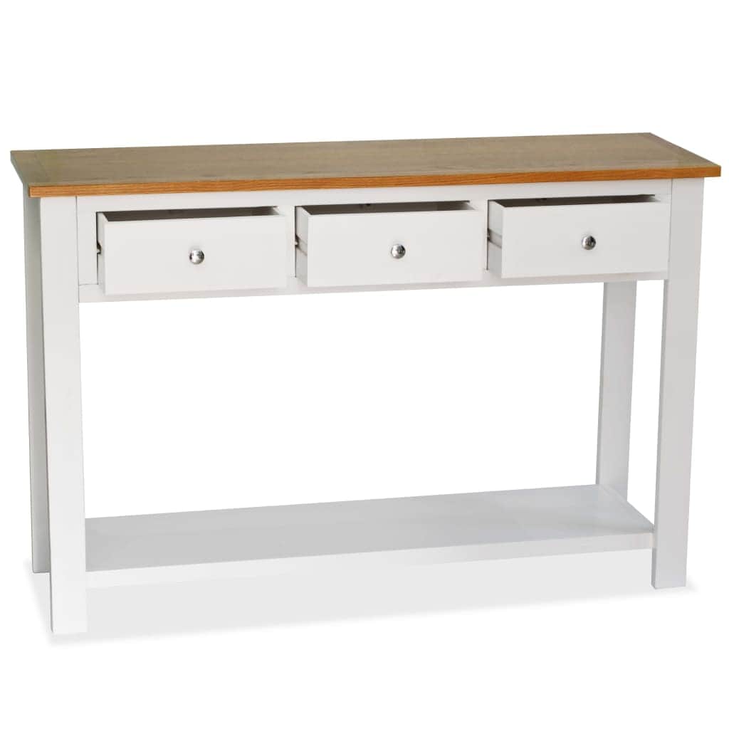 Console Table  Solid Oak Wood