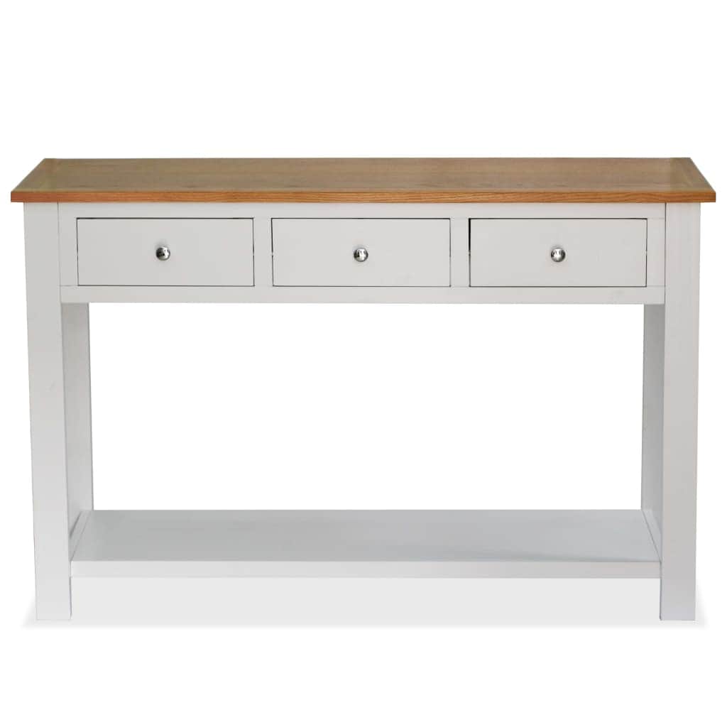 Console Table  Solid Oak Wood