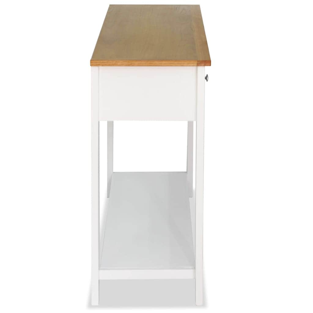 Console Table  Solid Oak Wood