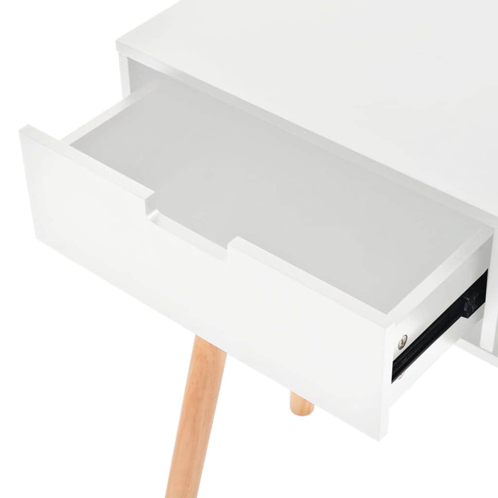 Console Table Solid Pinewood White