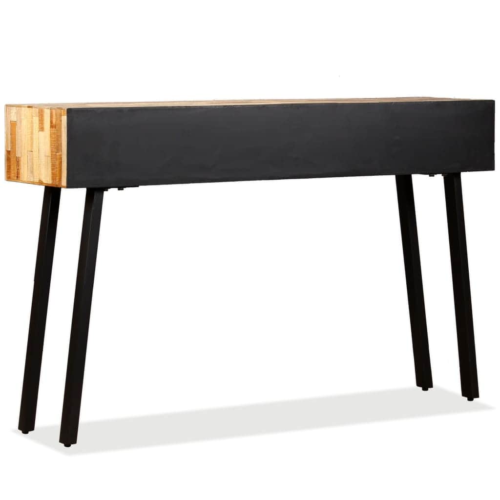 Console Table Solid Reclaimed Teak Wood