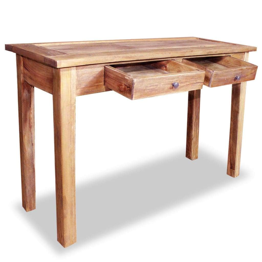 Console Table-Solid Reclaimed Wood