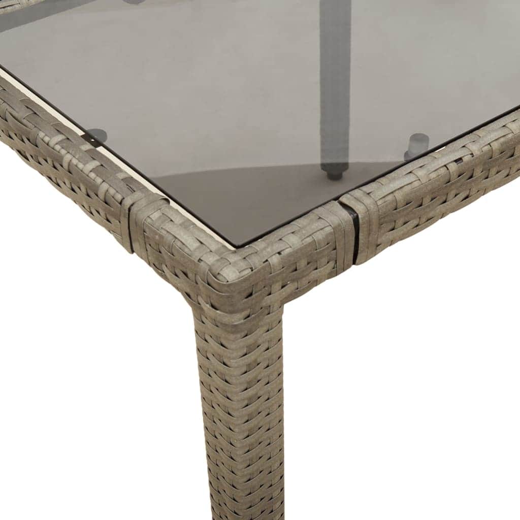 Contemporary 3 Piece Bistro Set with Outdoor Retreat Modern Living