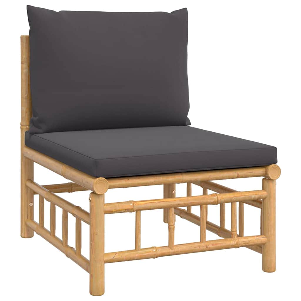Contemporary 3 Piece Garden Lounge Set Indoor Outdoor Use Boho