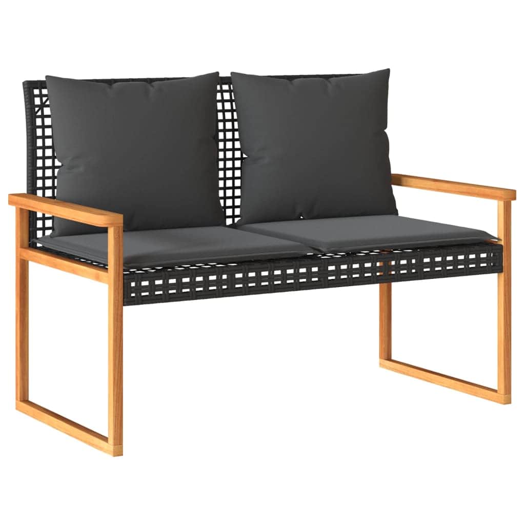 Contemporary 4 Piece Garden Lounge Set Patio Setup Garden Leisure