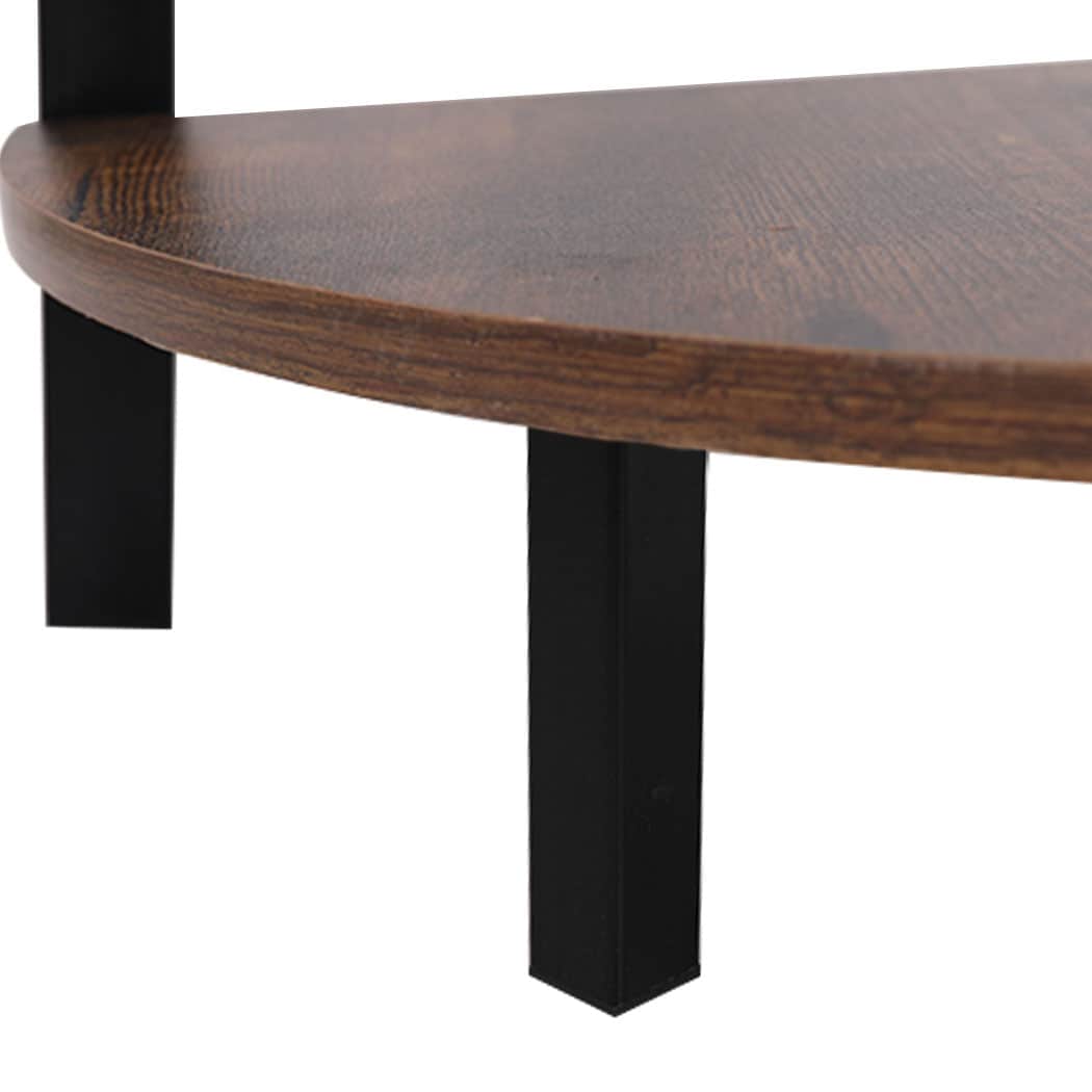 Contemporary 5 Tier Corner Shelf Industrial  Soft Cushion Classic