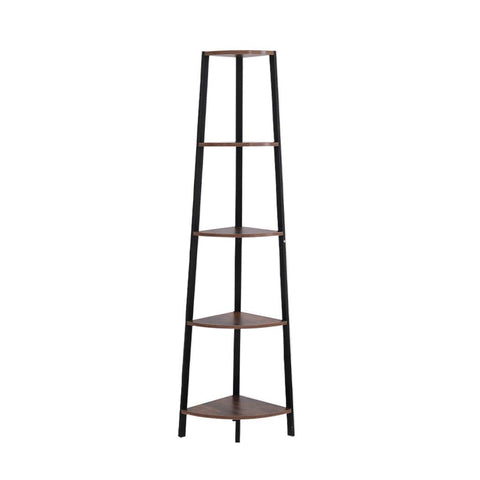 Contemporary 5 Tier Corner Shelf Industrial  Soft Cushion Classic