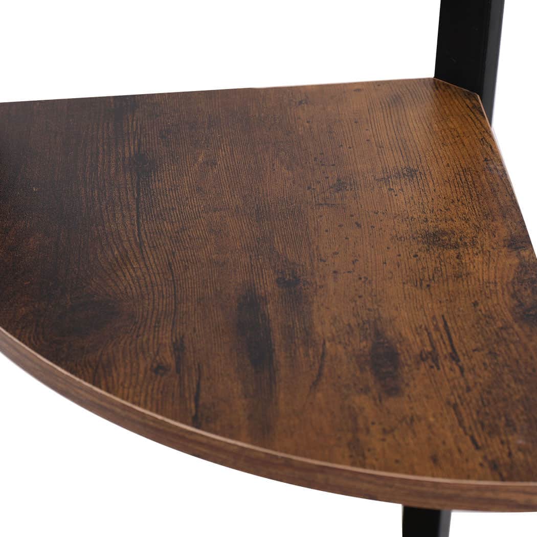 Contemporary 5 Tier Corner Shelf Industrial  Soft Cushion Classic