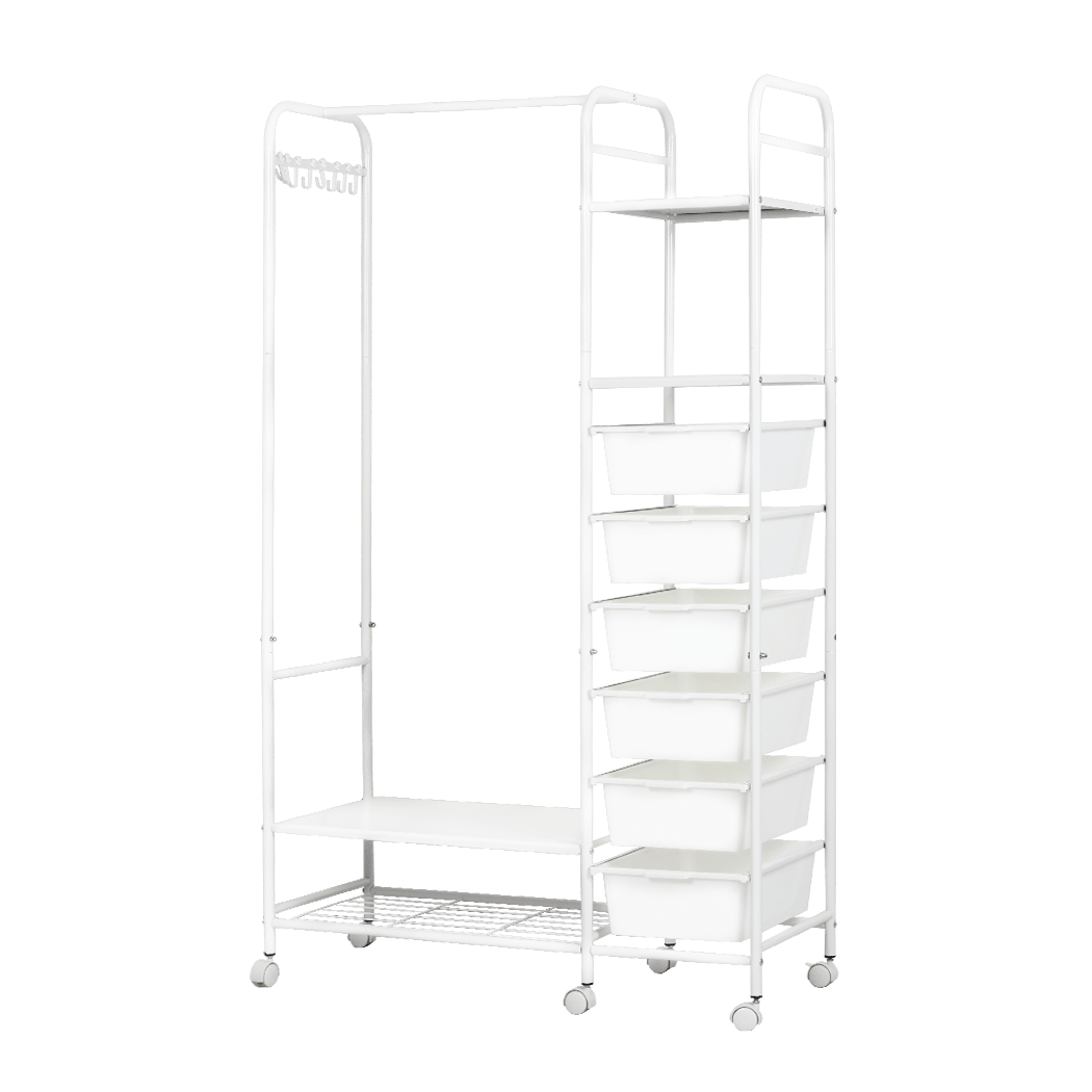 Contemporary 94CM Clothes Rack Stand Heavy Duty Hanging  Adjustable