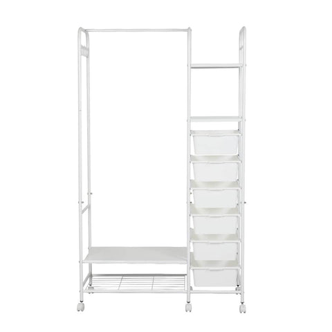 Contemporary 94CM Clothes Rack Stand Heavy Duty Hanging  Adjustable
