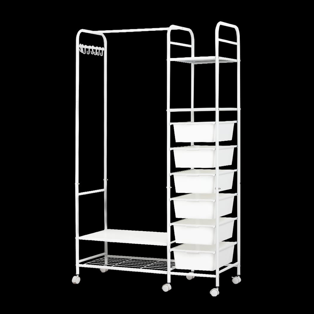 Contemporary 94CM Clothes Rack Stand Heavy Duty Hanging  Adjustable - 94Cm