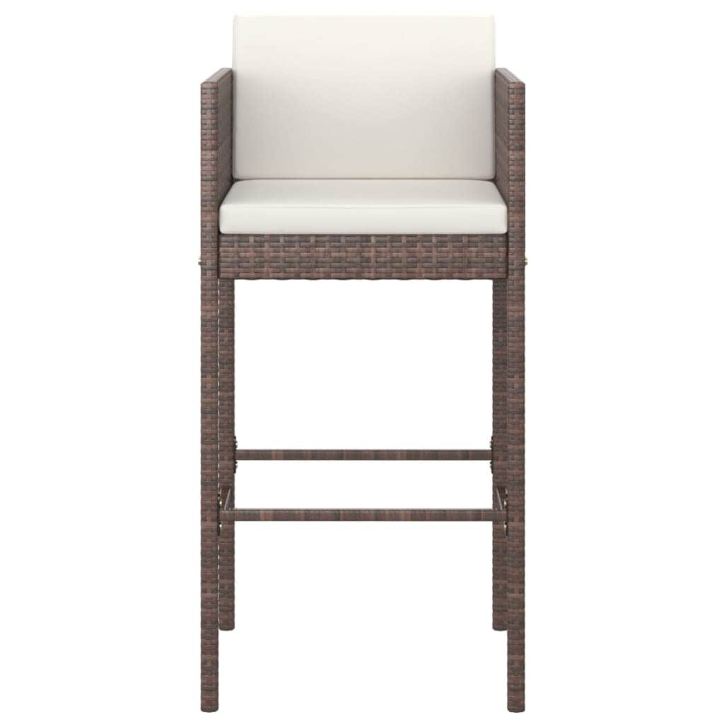 Contemporary Bar Stools 2 pcs with Home Decor Accent Garden Leisure