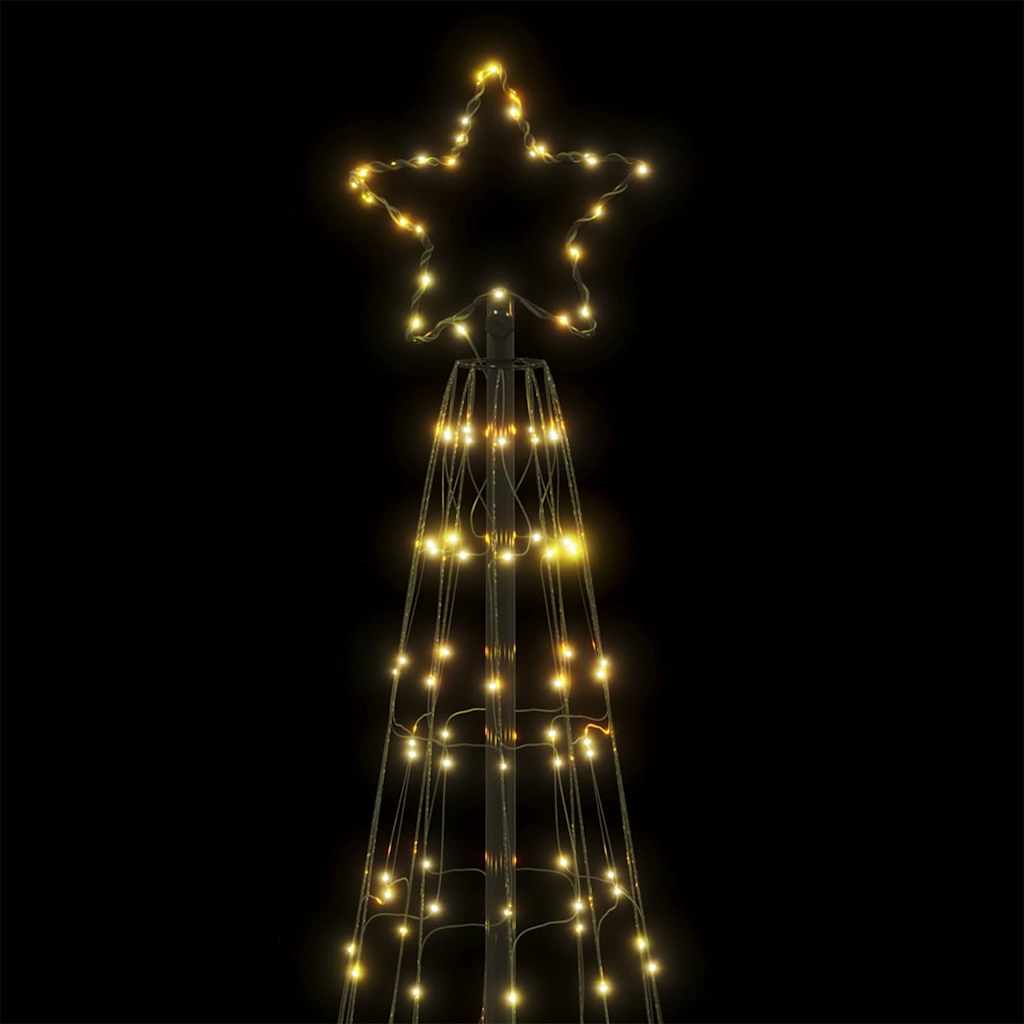Contemporary LED Christmas Tree Warm White 100 Iron - Comfortable