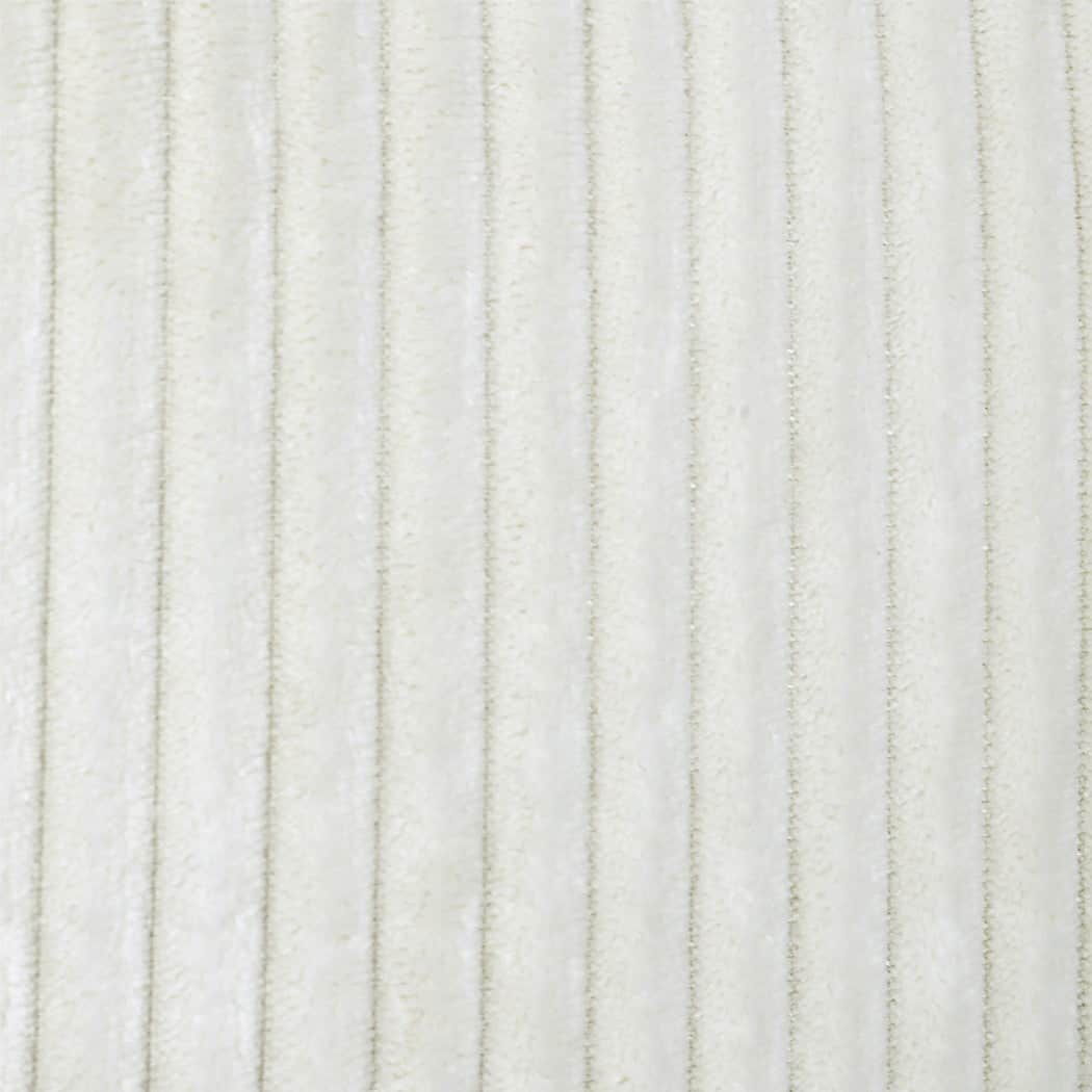 Contemporary Metal Framed Lounge Chair Corduroy in Beige  Classic