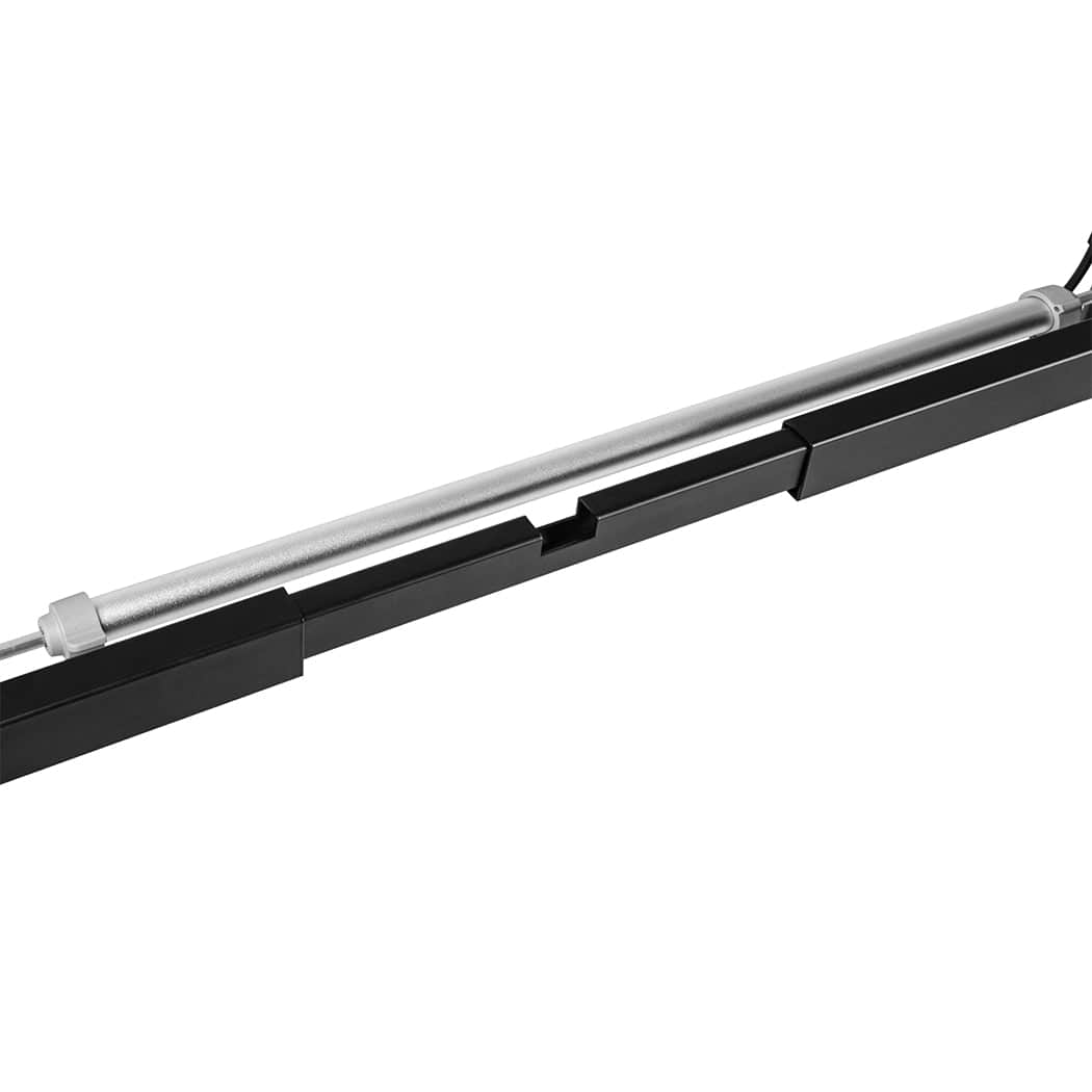 Contemporary Motorised Standing Desk Frame Black Single Motor  Sleek