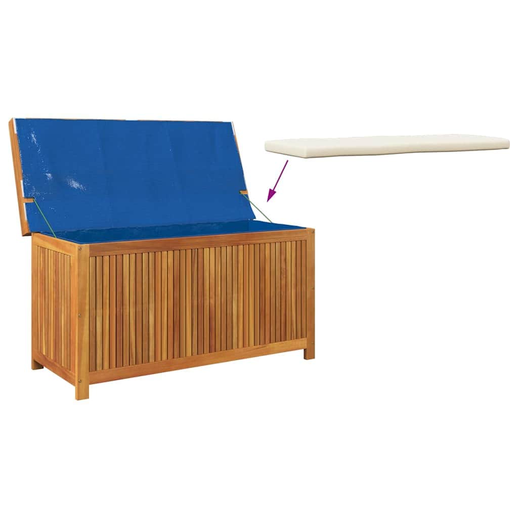 Contemporary Outdoor Cushion Box 113x50x60 5 Outdoor Retreat Modern Living