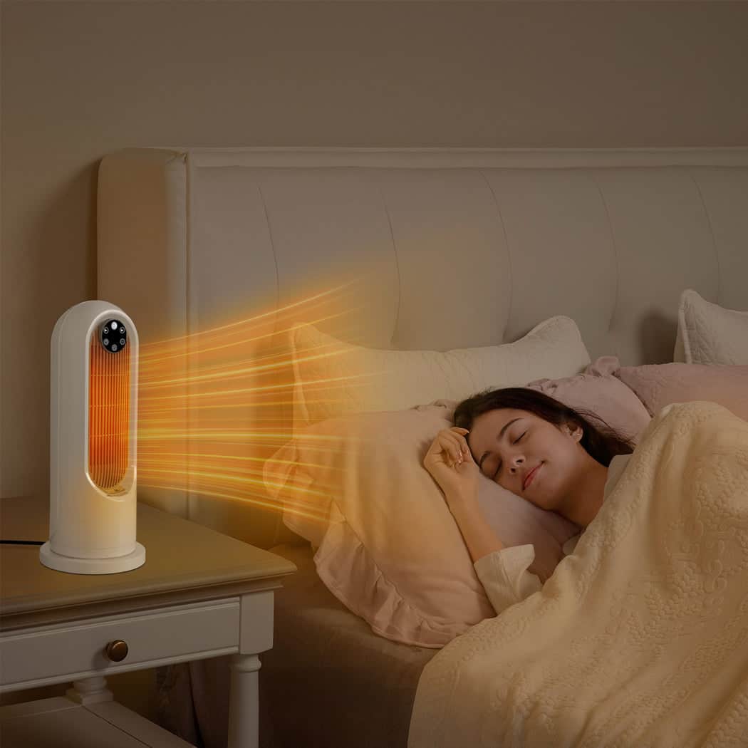 Contemporary Portable Electric Heater Fan 1200W 3 Speed Home