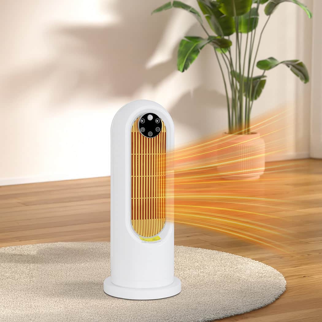 Contemporary Portable Electric Heater Fan 1200W 3 Speed Home