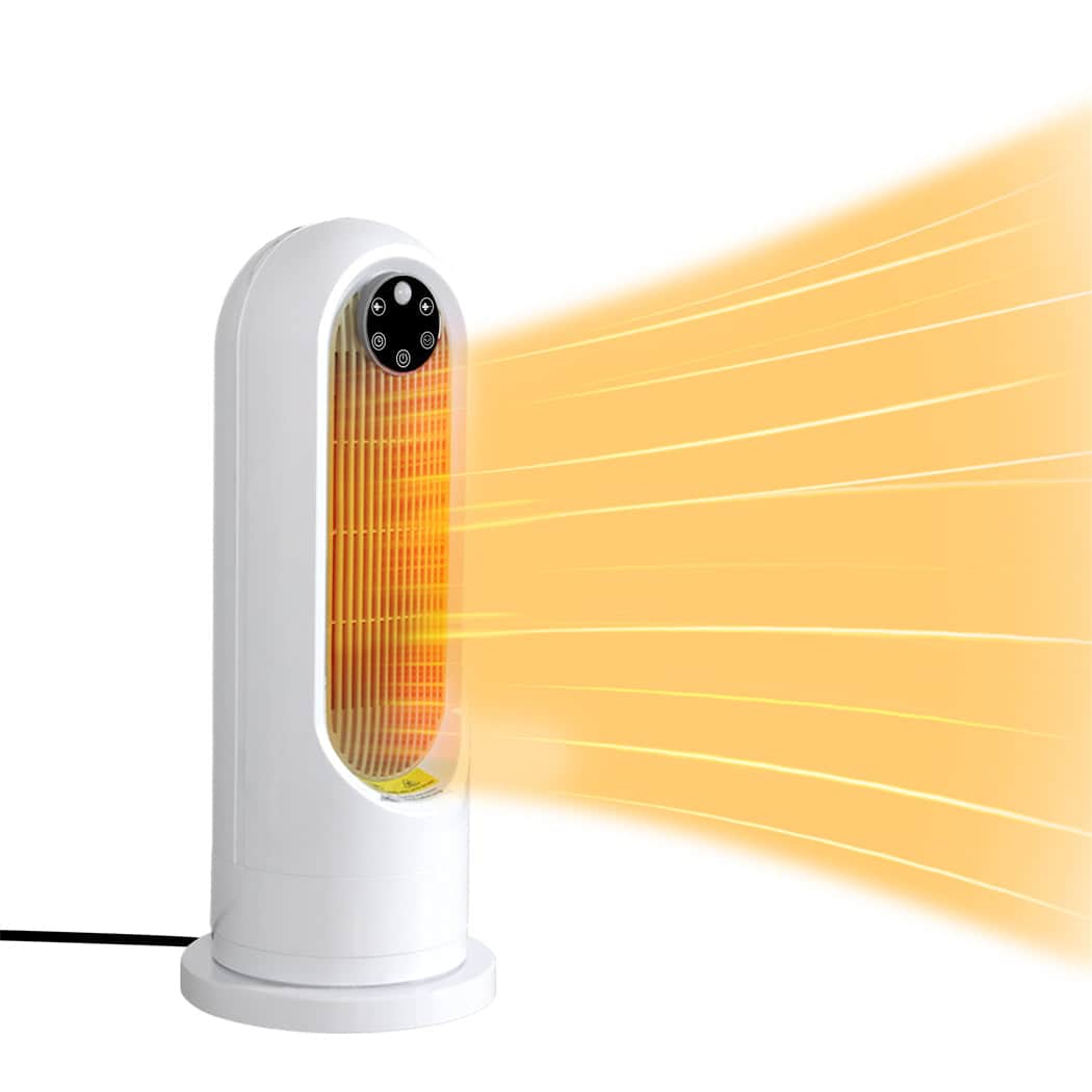 Contemporary Portable Electric Heater Fan 1200W 3 Speed Home