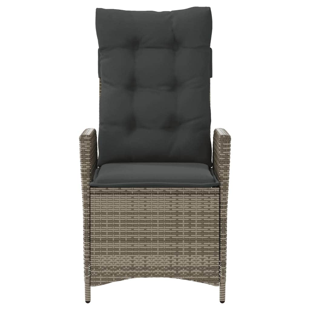 Contemporary Reclining Garden Chairs 2 pcs Garden Gathering Modern Living