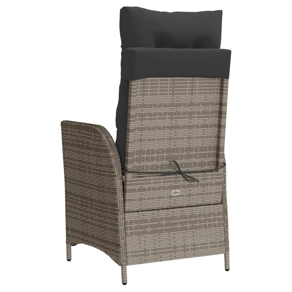 Contemporary Reclining Garden Chairs 2 pcs Garden Gathering Modern Living