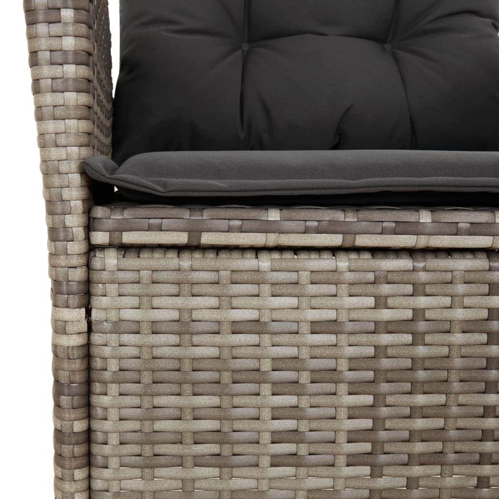 Contemporary Reclining Garden Chairs 2 pcs Garden Gathering Modern Living
