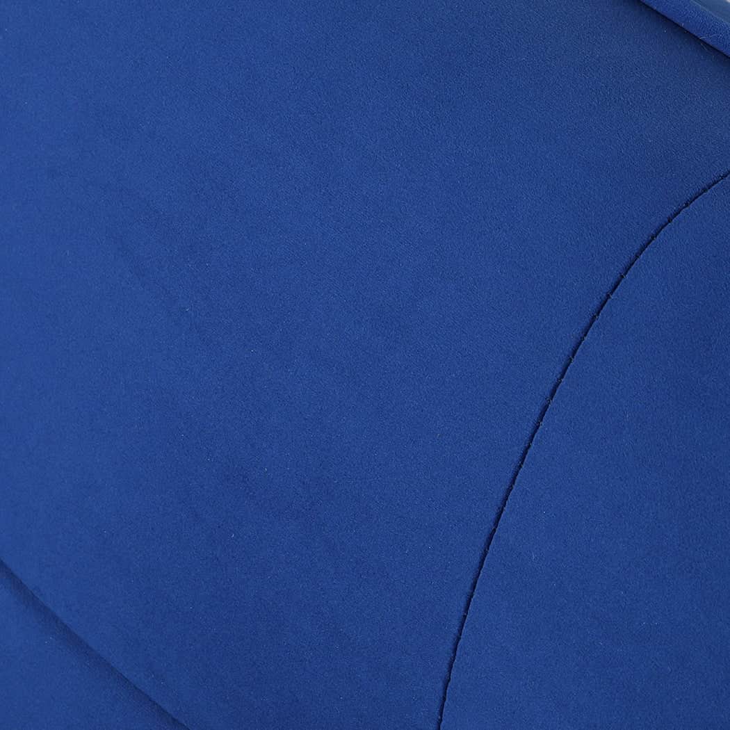 Contemporary Sofa Bed Convertible Velvet 3 Seater  Comfortable Design