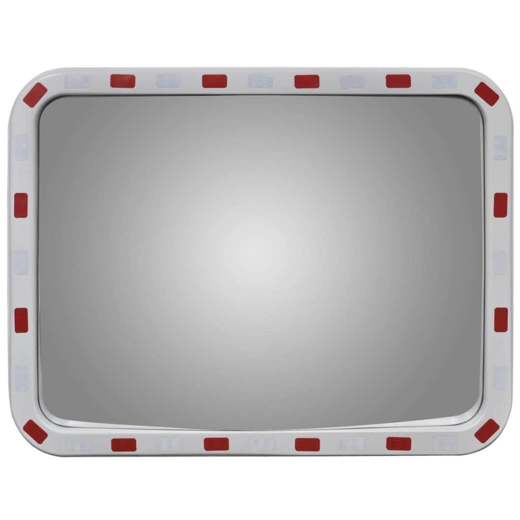 Convex Traffic Mirror Rectangle with Reflectors M