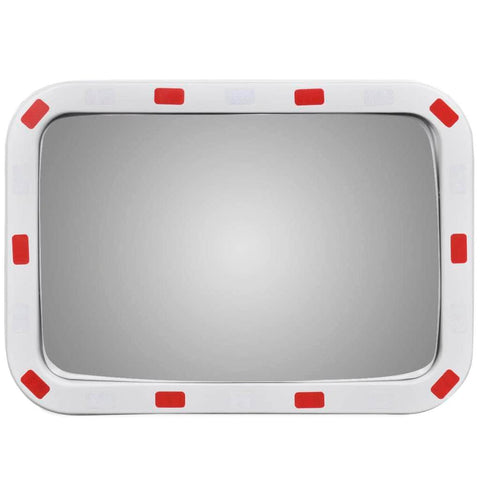 Convex Traffic Mirror Rectangle with Reflectors S