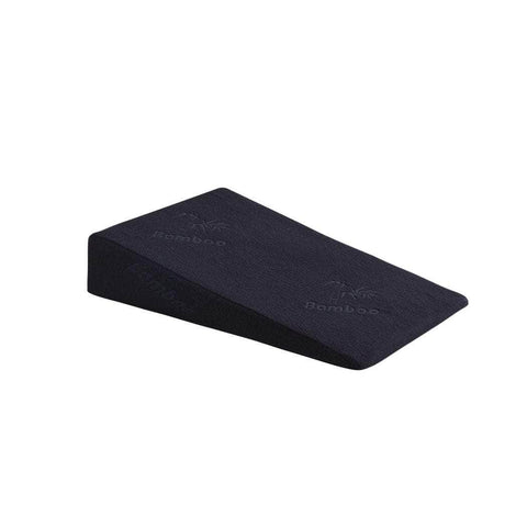 Cool Gel Memory Foam Bed Wedge Pillow With Cover Black 10