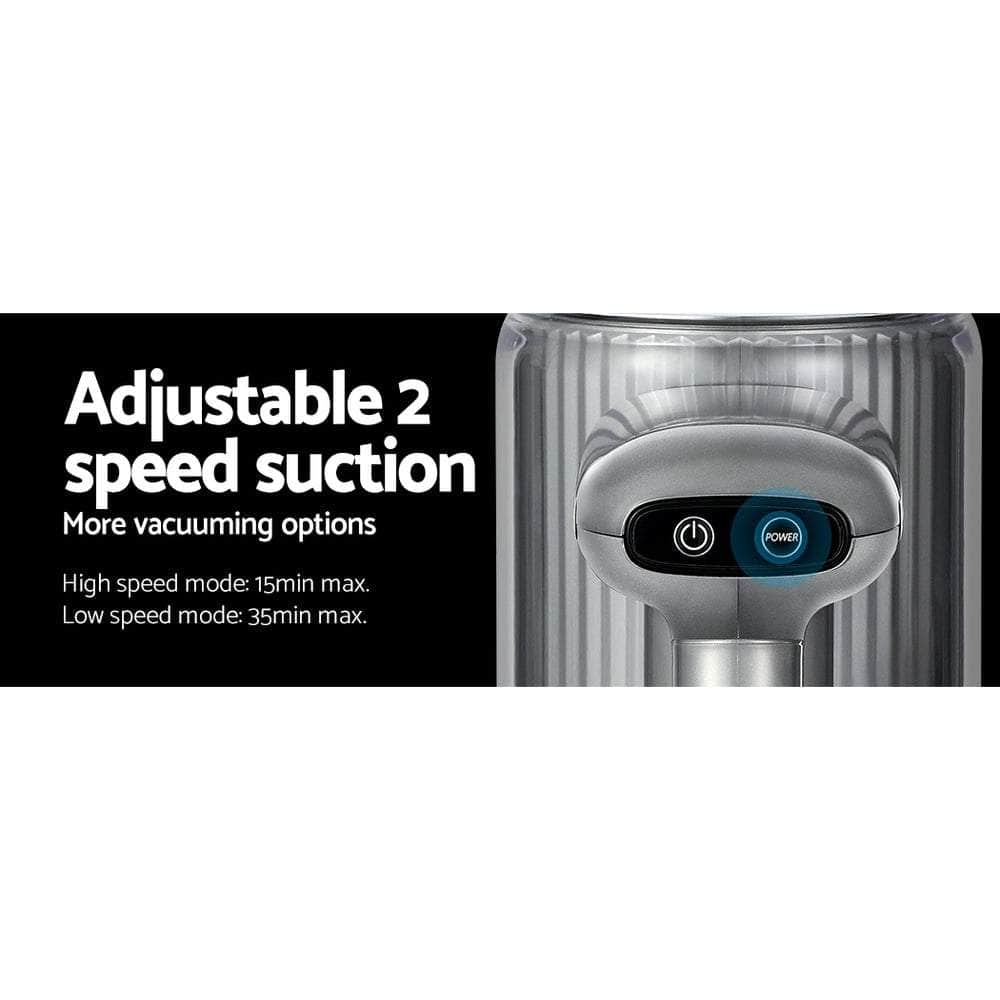 Cordless Devanti Vacuum Cleaner - 120W Purple
