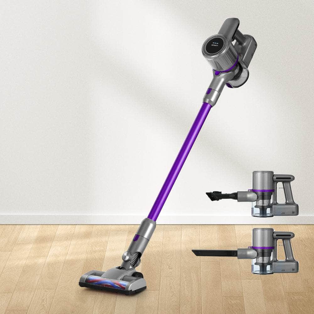 Cordless Devanti Vacuum Cleaner - 120W Purple