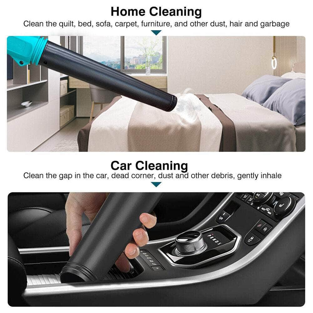 Cordless Electric Leaf Blower Home Car Dust Remove For 18V Makita Battery