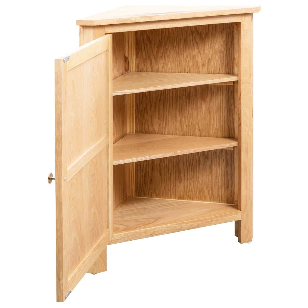 Corner Cabinet -Solid Oak Wood