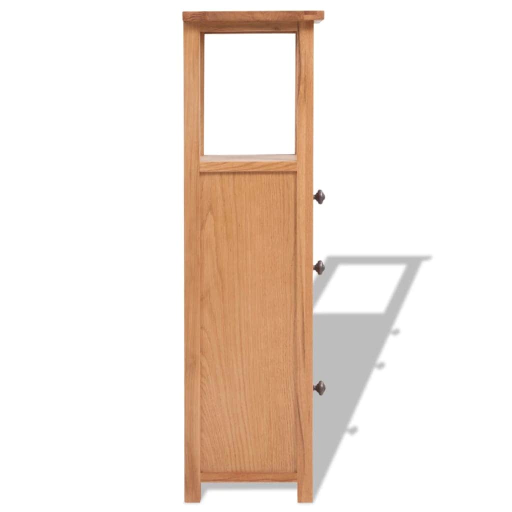 Corner Cabinet Solid Oak Wood