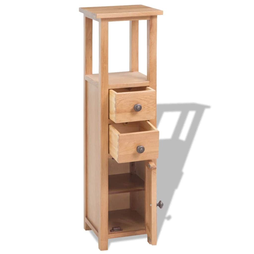 Corner Cabinet Solid Oak Wood