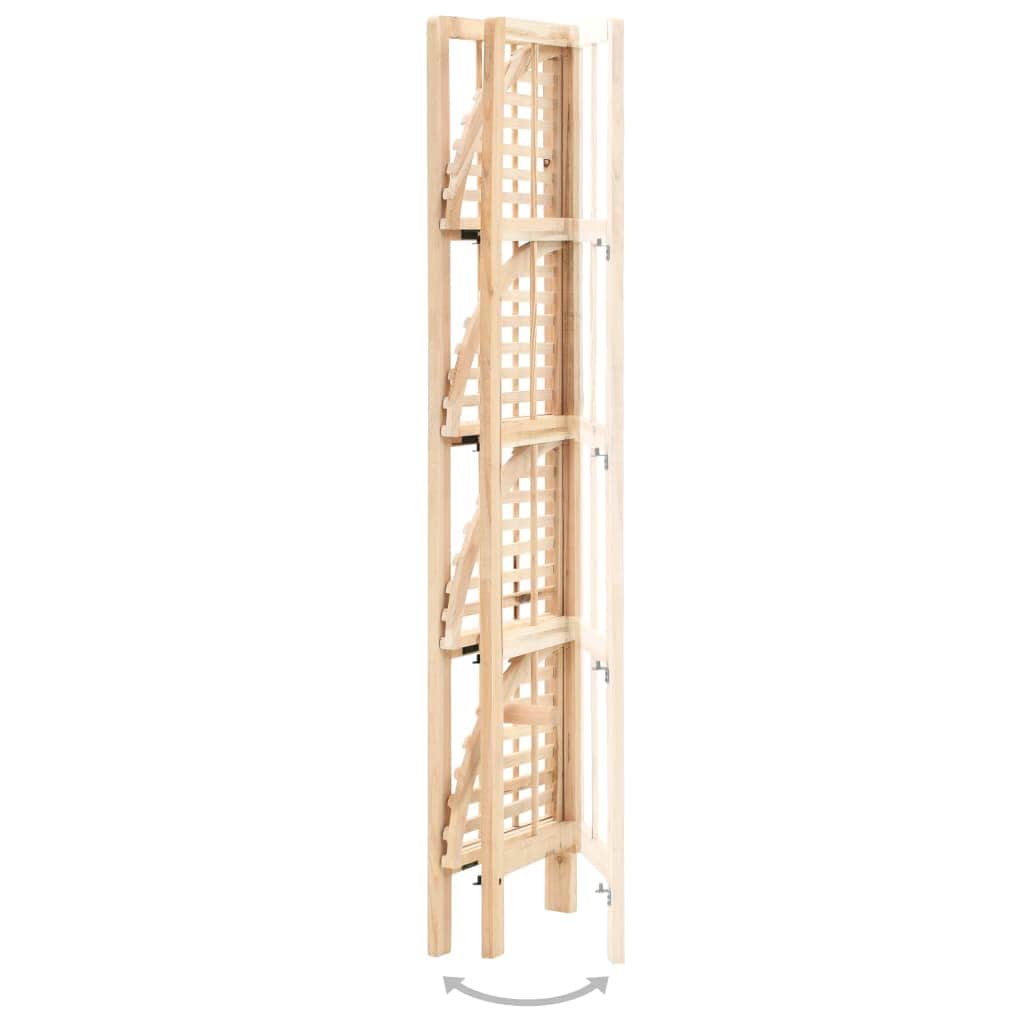 Wood finish - Corner Shelf Cedar Wood