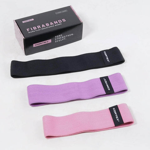 Fibrabands 3 Pack Micro Flat Resistance Bands 82Mm