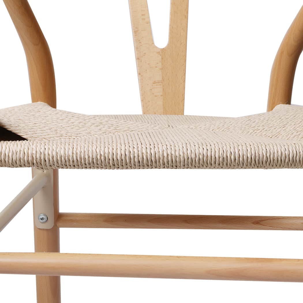 Cozy 6x Dining Chairs Wooden Hans  Adjustable Height Classic